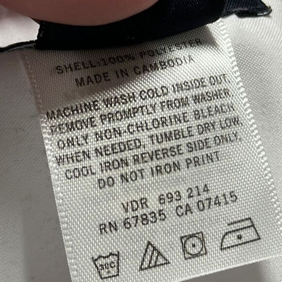 Nautica Men’s White Striped Swim Trunks Board Shorts size 30W - Picture 4 of 4